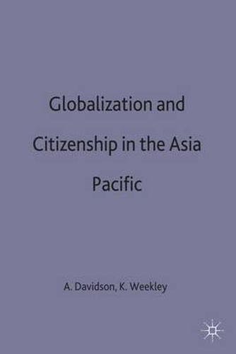 Cover image for Globalization and Citizenship in the Asia-Pacific