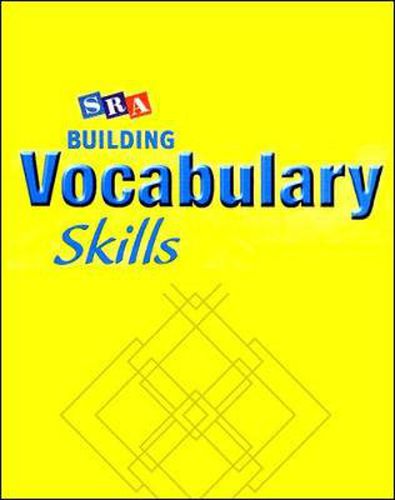 Cover image for Building Vocabulary Skills, Student Edition, Level K