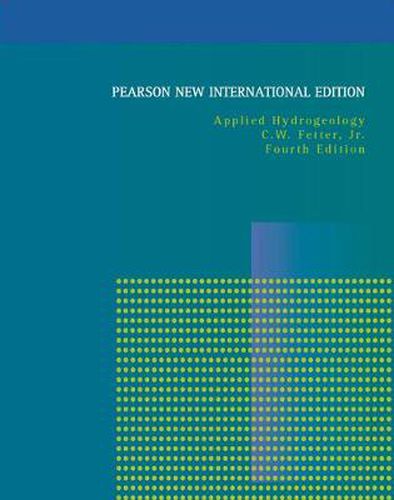 Cover image for Applied Hydrogeology: Pearson New International Edition