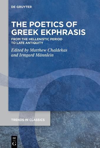 Cover image for The Poetics of Greek Ekphrasis