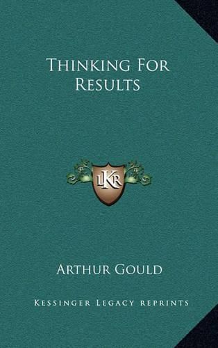 Cover image for Thinking for Results