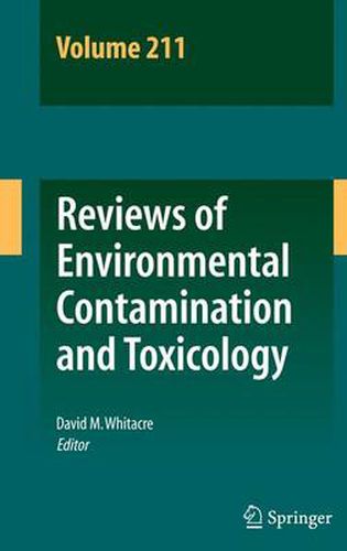 Cover image for Reviews of Environmental Contamination and Toxicology Volume 211