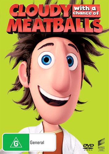 Cloudy With A Chance Of Meatballs Bigface Dvd