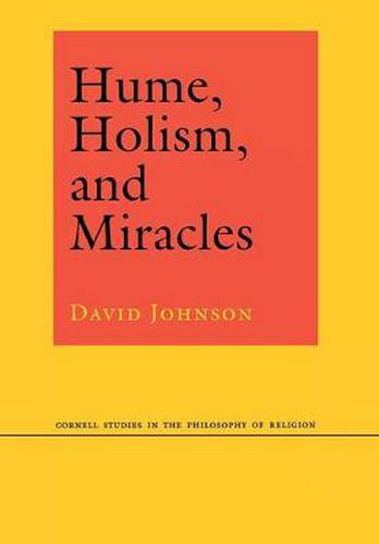Cover image for Hume, Holism and Miracles
