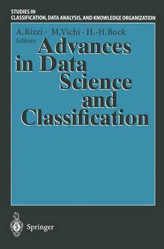 Cover image for Advances in Data Science and Classification: Proceedings of the 6th Conference of the International Federation of Classification Societies (IFCS-98) Universita  La Sapienza , Rome, 21-24 July, 1998