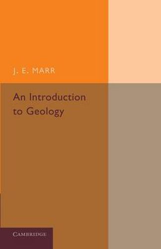 Cover image for An Introduction to Geology