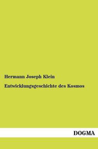 Cover image for Entwicklungsgeschichte des Kosmos