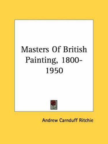 Masters of British Painting, 1800-1950