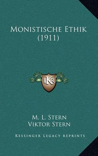 Cover image for Monistische Ethik (1911)