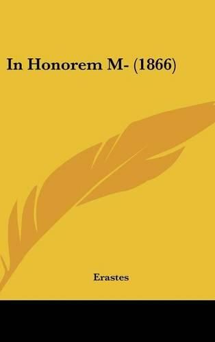 Cover image for In Honorem M- (1866)