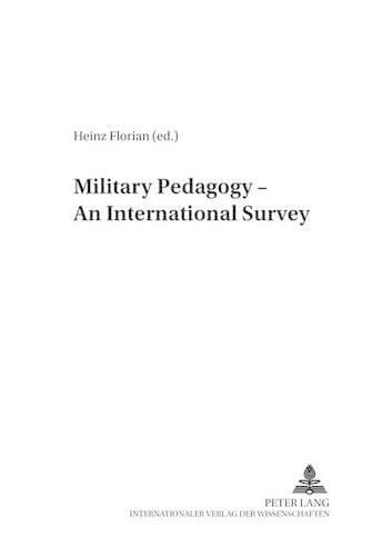 Cover image for Military Pedagogy - An International Survey