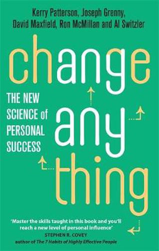 Cover image for Change Anything: The new science of personal success