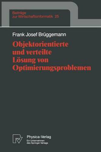 Cover image for Objektorientierte Und Verteilte Loesung Von Optimierungsproblemen