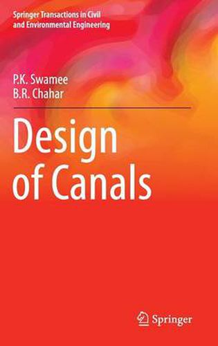 Cover image for Design of Canals
