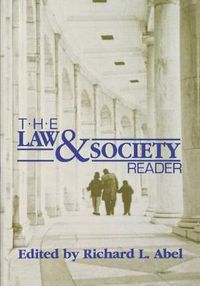 Cover image for The Law and Society Reader