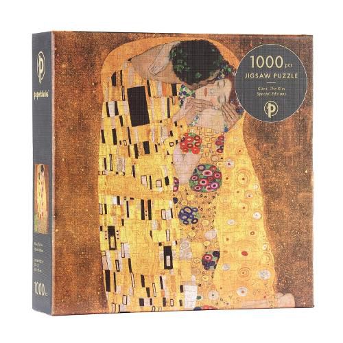 Cover image for Klimt, The Kiss (Special Editions) 1000 Piece Jigsaw Puzzle