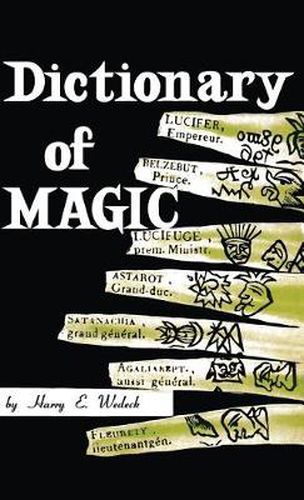 Cover image for Dictionary of Magic