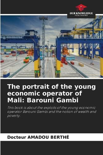 The portrait of the young economic operator of Mali