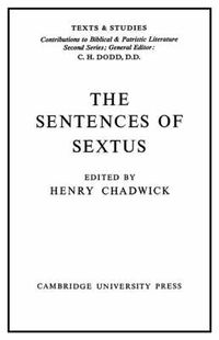 Cover image for The Sentences of Sextus