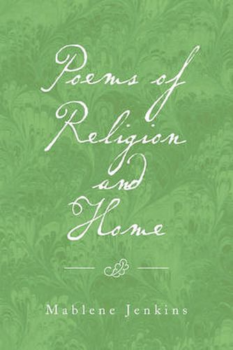 Cover image for Poems of Religion and Home