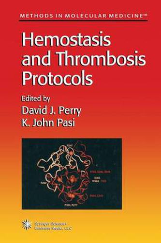 Cover image for Hemostasis and Thrombosis Protocols