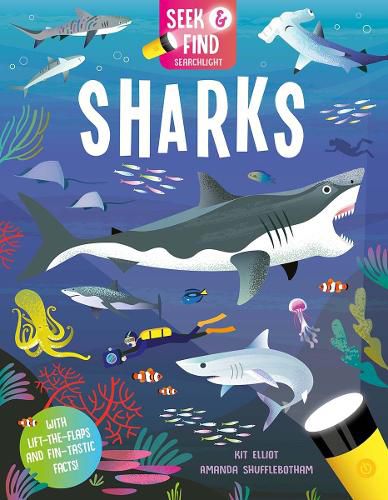 Cover image for Seek and Find Sharks