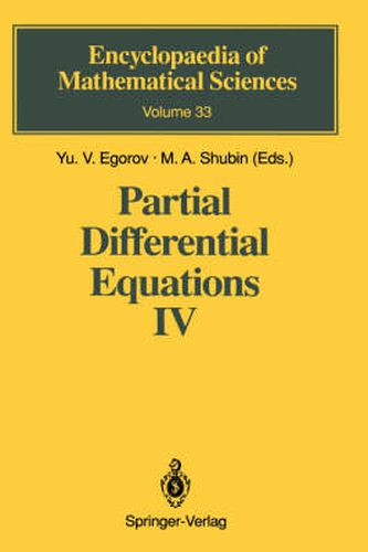 Cover image for Partial Differential Equations IV: Microlocal Analysis and Hyperbolic Equations