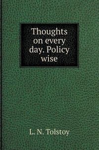 Cover image for Thoughts on every day. Policy wise