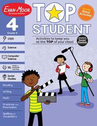 Cover image for Top Student, Grade 4 Workbook