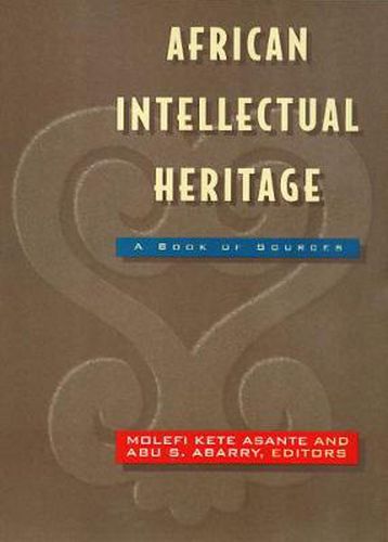Cover image for African Intellectual Heritage