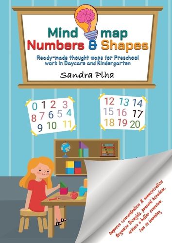 Cover image for KitaFix-Mindmap Numbers & Shapes (Ready-made thought maps for Preschool work in Daycare and Kindergarten)