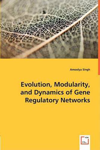 Cover image for Evolution, Modularity, and Dynamics of Gene Regulatory Networks