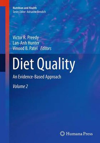 Cover image for Diet Quality: An Evidence-Based Approach, Volume 2