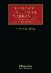 Cover image for The Law of Insurance Warranties