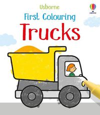 Cover image for First Colouring Trucks