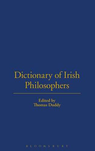 Cover image for Dictionary of Irish Philosophers