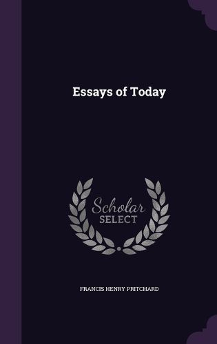 Cover image for Essays of Today