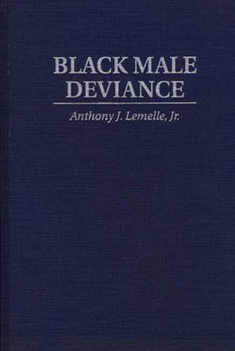 Cover image for Black Male Deviance