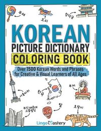 Cover image for Korean Picture Dictionary Coloring Book