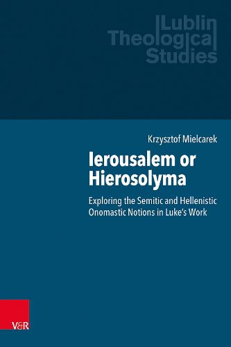 Cover image for Ierousalem or Hierosolyma