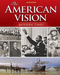 Cover image for The American Vision: Modern Times, Student Edition