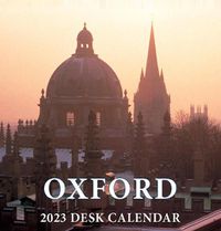 Cover image for Oxford Colleges Mini Desktop Calendar - 2023