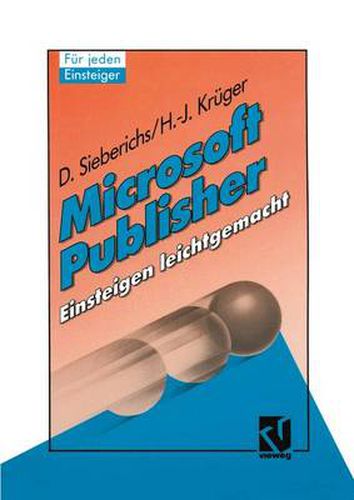 Cover image for Microsoft Publisher, Einsteigen leichtgemacht