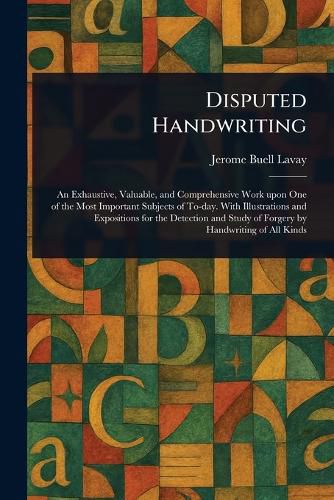 Cover image for Disputed Handwriting