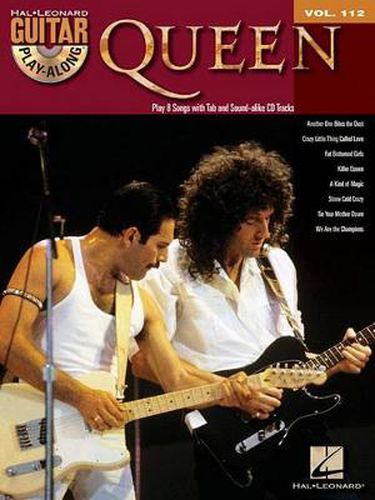 Cover image for Queen: Guitar Play-Along Volume 112