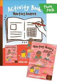 Cover image for Hunting Aherre + Activity Book: Sections: Fun with Words; Grammar; Comprehension; Art & Culture; Science