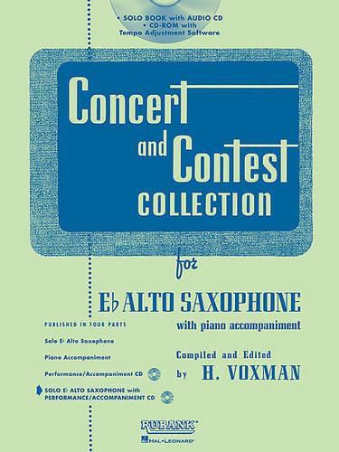 Cover image for Concert and Contest Collection for Alto Sax