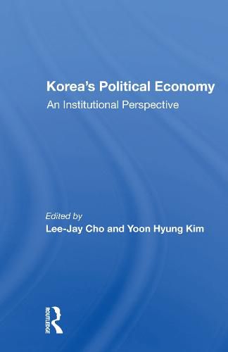 Cover image for Korea's Political Economy: An Institutional Perspective