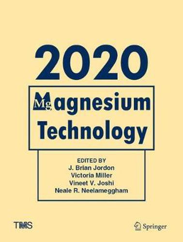 Cover image for Magnesium Technology 2020