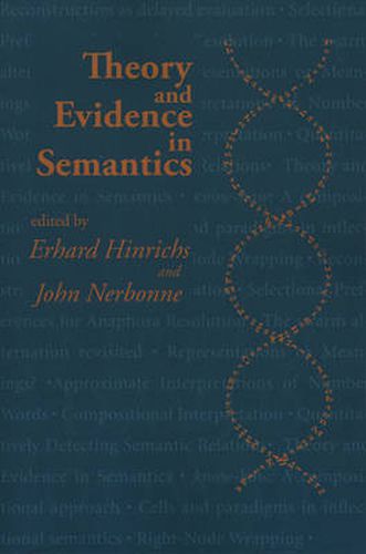 Cover image for Theory and Evidence in Semantics